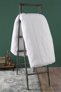 Teplý paplón DODO Arizona, 240x260 cm, pre 2 osoby, biely, 100 % polyester, možno prať v práčke, ultra mäkký a nadýchaný 10
