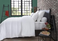 Teplý paplón DODO Arizona, 240x260 cm, pre 2 osoby, biely, 100 % polyester, možno prať v práčke, ultra mäkký a nadýchaný 9