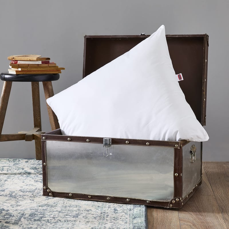 DODO Calgary Lúd és Kacsa Toll Párna – 65x65 cm, Medium, 30% Pehely, Fehér
