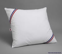 DODO Meribel természetes párna 2 db, 60x60 cm, kemény tartás, 100% tollpehely, mosógépben mosható 40°C-on, fehér 9