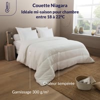 DODO Niagara prikrývka biela polyester 200x200 cm 2