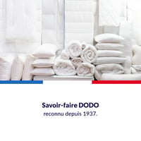 Ergonomický vankúš z pamäťovej peny DODO Vegetal 60x60 cm biely, s podporou krčnej chrbtice, so snímateľným a prateľným poťahom 8