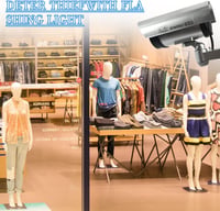 DODUOS 2 db Kültéri Álkamera LED Fénnyel - Élethű Megfigyelő Kamera Attrapp Riasztó Funkcióval - Vezeték Nélküli Fali Biztonsági Rendszer Ot 4