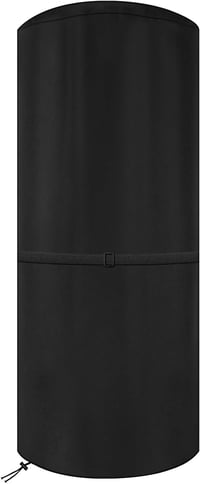 Husă de protecție pentru încălzitor de terasă Dokon 50x50x120cm, impermeabilă, rezistentă la UV, negru 1