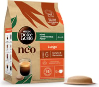 Dolce Gusto NEO Krups kávéfőző + 3 csomag komposztálható kávékapszula 10