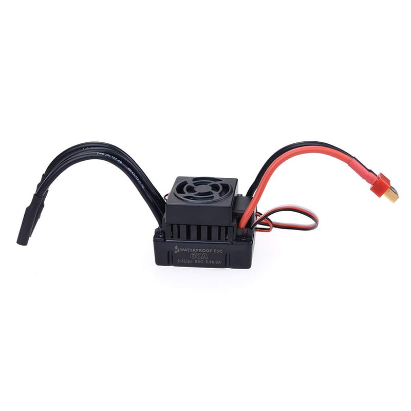 DollaTek 3660 3300KV vízálló RC motor 60A ESC 1/8/10 autómodellhez