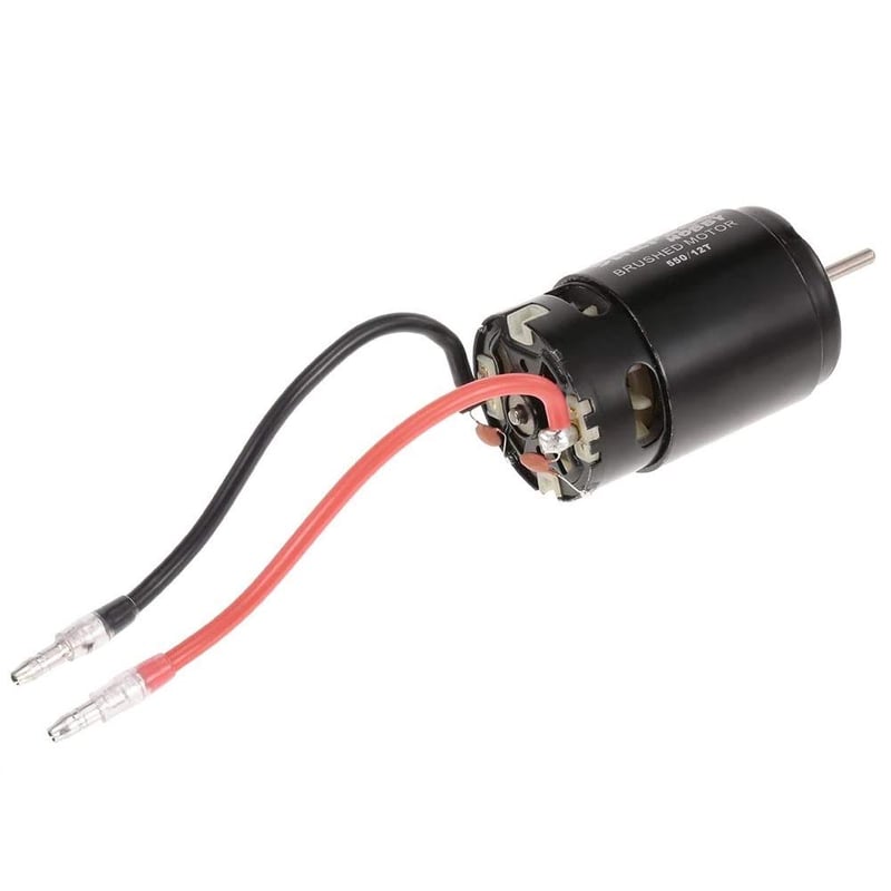 DollaTek 550 Carbon Brush Motor 12T erős bürstenmotor 1/10 RC modellautóhoz – nagy teljesítményű elektromos motor