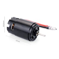 DollaTek 550 Carbon Brush Motor 12T erős bürstenmotor 1/10 RC modellautóhoz – nagy teljesítményű elektromos motor 5