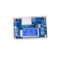 DollaTek 5A DC-DC zostupný modul s digitálnym riadením, nastaviteľným napätím, prúdom a LCD displejom 2