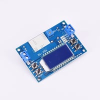 DollaTek 5A DC-DC zostupný modul s digitálnym riadením, nastaviteľným napätím, prúdom a LCD displejom 4
