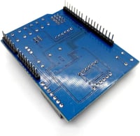 DollaTek Multifunkciós bővítőkártya shield Arduino UNO R3-hoz L49, kék kártya kijelzővel és csatlakozókkal 3