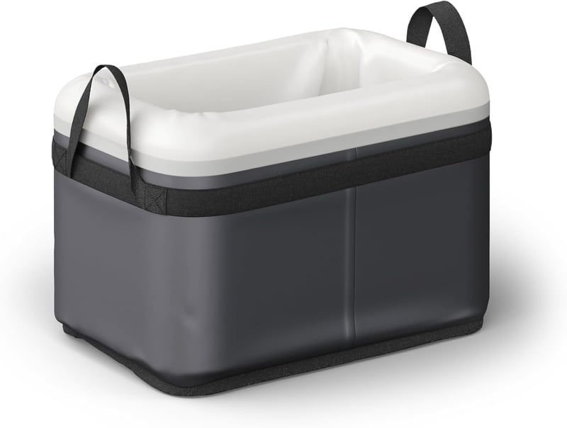 DOMETIC GO Soft hűtőtáska 20L - hordozható szigetelt tároló kemping felszerelésekhez szürke színben