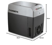 Prenosný termoelektrický chladiaci a ohrievací box Dometic TropiCool TC 21, 20 litrov, 12/24 V DC / 220-240 V AC, do auta, kamiónu, na loď, energetická trieda A++ 7