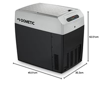 Ladă frigorifică electrică Dometic TropiCool TCX 21, 20 litri – 12V/24V și 230V – pentru mașină, barcă, rulotă – mini frigider portabil cu funcție de răcire și încălzire 8