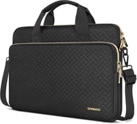 DOMISO 16 hüvelykes MacBook Pro táska vízálló laptop sleeve fekete 3