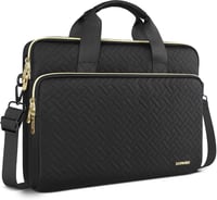 DOMISO 16 hüvelykes MacBook Pro táska vízálló laptop sleeve fekete 1