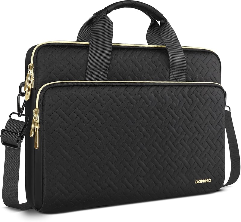 DOMISO 16 hüvelykes MacBook Pro táska vízálló laptop sleeve fekete