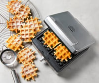 DOMO Belgawaffle sütő állítható sütési fokozattal és praktikus sütőkosárral 4