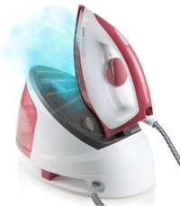 DOMO DO7114S Gőzvasaló Állomás 5 Bar Kerámia Talppal 2400W Piros 1