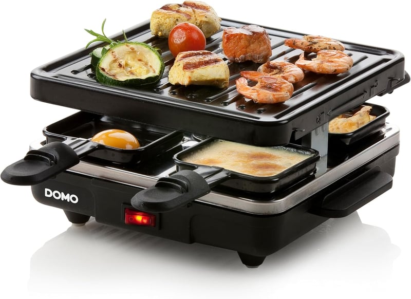 DOMO DO9147G öntöttvas raclette grill asztali sütő