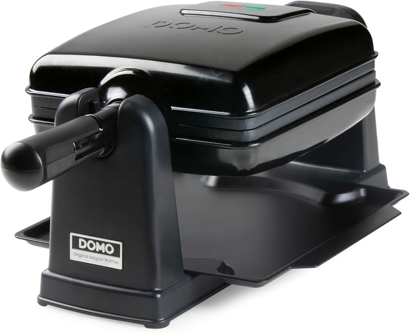 DOMO DO9224W Dupla Gofrisütő Belga Gofrihoz 1400W Tapadásmentes