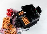 DOMO DO9224W Dupla Gofrisütő Belga Gofrihoz 1400W Tapadásmentes 5