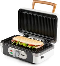 DOMO DO9277C 3az1-ben Szendvics Maker Gofrisütő Kontakt Grill 1100W Fehér 7