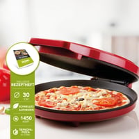 DOMO Pizzasütő – 30 cm, Pizza 12 perc alatt, 1450 W, Tapadásmentes bevonat 2