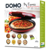 DOMO Pizzasütő – 30 cm, Pizza 12 perc alatt, 1450 W, Tapadásmentes bevonat 7