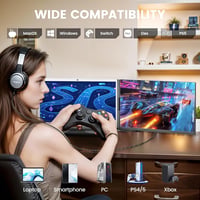 domyfan 15.6" hordozható laptop monitor HDMI/USB-C, 1080p IPS kijelző 7