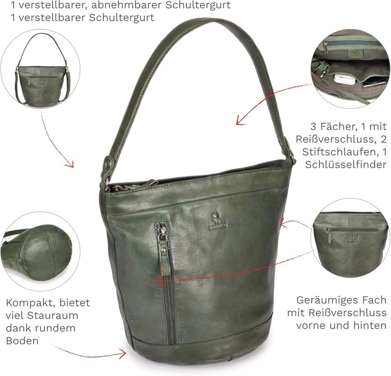 DONBOLSO Bucket Handbag - Női Vödör Táska