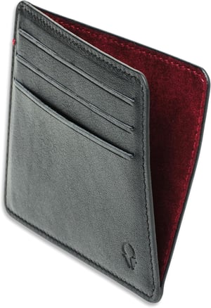 DONBOLSO Valódi Bőr Férfi Pénztárca - Vékony Minimalista Kártyatartó Elegáns – 2 db-os csomag