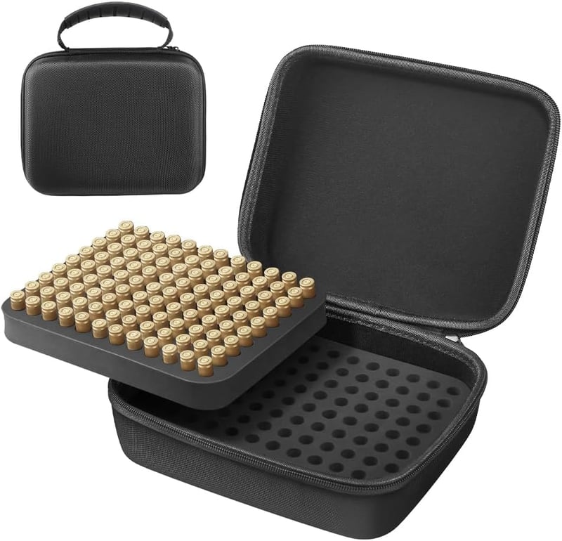 DONGKER 216 lövés 9mm lőszer tárolódoboz taktikai szervezővel
