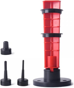 DONGKER alat za lijepljenje pera na strijele sa skalom, 6/7,6/8,8 mm
