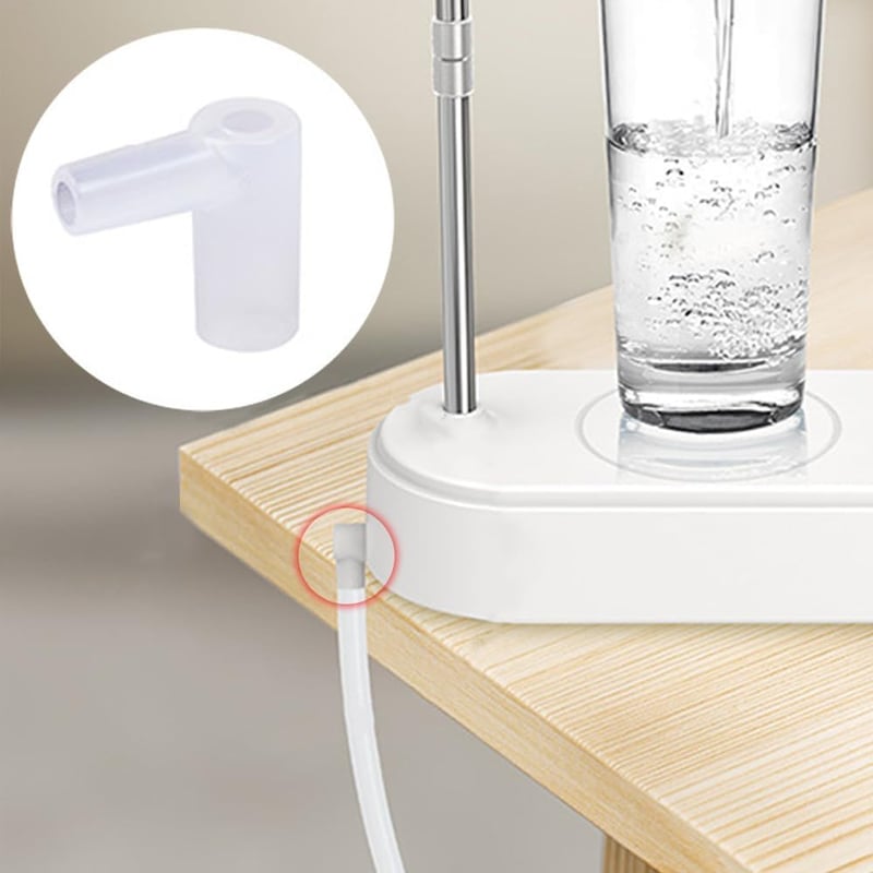 DONGKER Automata Vízadagoló 6 Sebességgel, USB Elektromos Asztali Vízszivattyú LED Kijelzővel, 2400ml Kapacitás Otthonra, Irodába, Kempingez