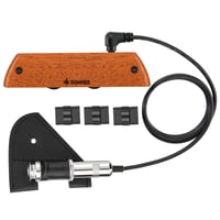 Doză pentru chitară acustică Donner, humbucker pasiv din mahon pentru gaură de rezonanță cu control de volum și ton, pentru diametre de 3,8" - 3,94" 4