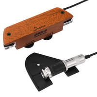 Doză pentru chitară acustică Donner, humbucker pasiv din mahon pentru gaură de rezonanță cu control de volum și ton, pentru diametre de 3,8" - 3,94" 1