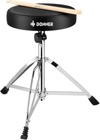 Donner Magasságállítható Dobhocker Juharfa Dobverővel 48-58 cm 1