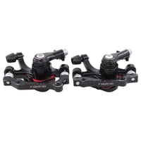 Sada mechanických kotúčových bŕzd Doo Engy so 160 mm kotúčmi, strmeňmi, prednou a zadnou brzdou pre MTB a cestné bicykle, 2 ks 6