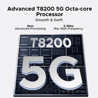 DOOGEE Note 59 5G pametni telefon, Android 16, 32GB+128GB/2TB, 6250mAh, 6,75 inčni HD+ 120Hz, T8200 Octa Core, 16MP+8MP, Dual SIM, NFC, OTG, Fac 2