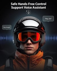 Doohoeek sisak fülhallgató Bluetooth, töltőtokkal, LED kijelző, IPX5 3