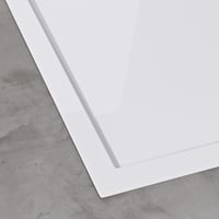 doporro Faro3 Zuhanytálca - 80x80x4 cm Akril Négyzet Alakú Fehér Lapos Zuhanytálca DIN Csatlakozóval Padlószintű Beépítéshez Modern Fürdőszo 4