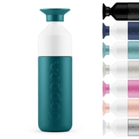 Termoska Dopper Insulated 580 ml Green Lagoon – dvojstenná, nepriepustná, 24 h studená/9 h teplá – nerezová fľaša, termohrnček 1