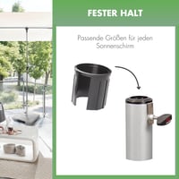 Doppler set redukcijskih prstenova za suncobran, 5 komada - za postolje suncobrana 3