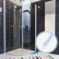 DOPPOSO Ívelt Zuhanykabin Tömítés 2x80cm 4-6mm Üveghez Előformázott 4