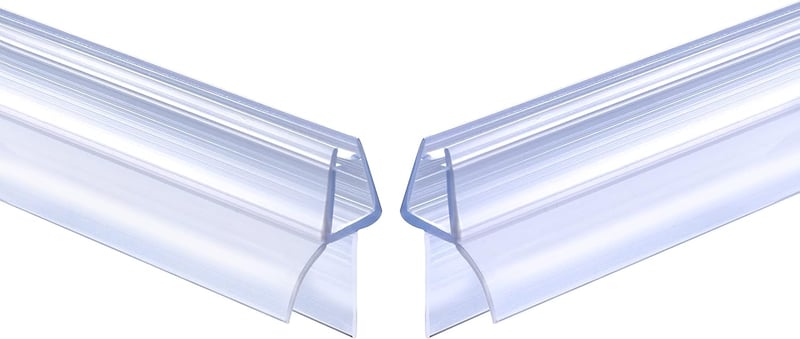 DOPPOSO Zuhanykabin Ajtó Tömítés 2x80cm 4-6mm Üveghez Vízlepergető Gumi
