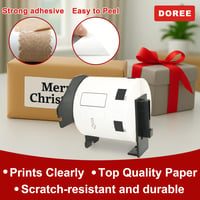Doree DK11209 Samolepiace štítky 29x62 mm, 800 ks/kotúč, 3 kotúče 5