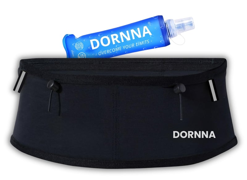 DORNNA Skinny W1 pojas za trčanje s bočicom od 250 ml - veličina L-XL