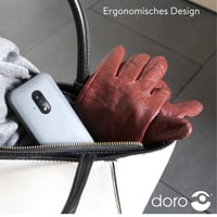 Telefon mobil cu clapetă Doro Leva E20 4G pentru seniori - negru 6
