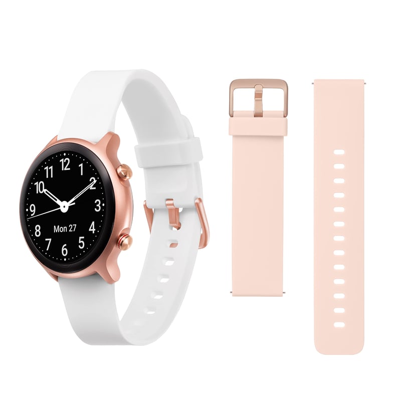 Inteligentné hodinky Doro pre seniorov – dotykové inteligentné hodinky s krokomerom, monitorom aktivity, vodotesný fitness tracker pre mužov a ženy